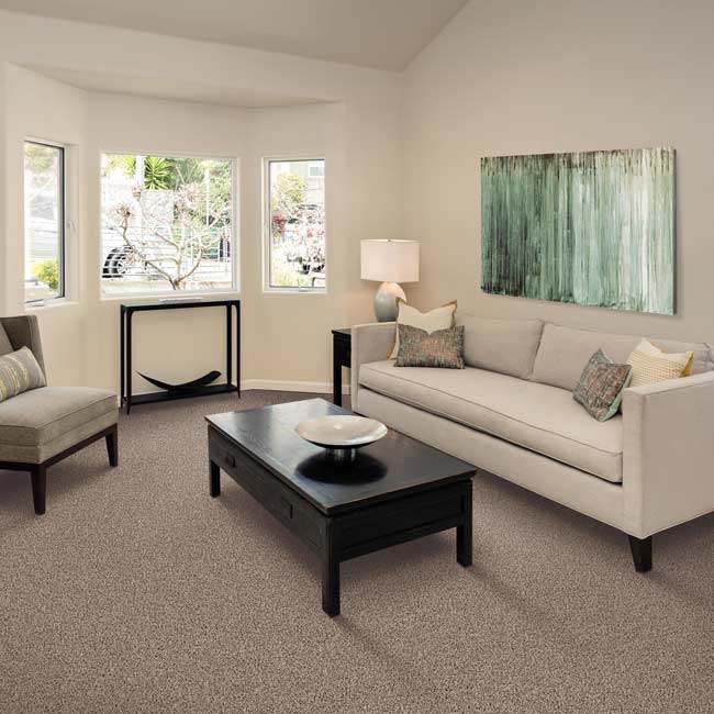 Mingle frieze carpet from Luna