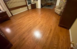 hardwood flooring in home